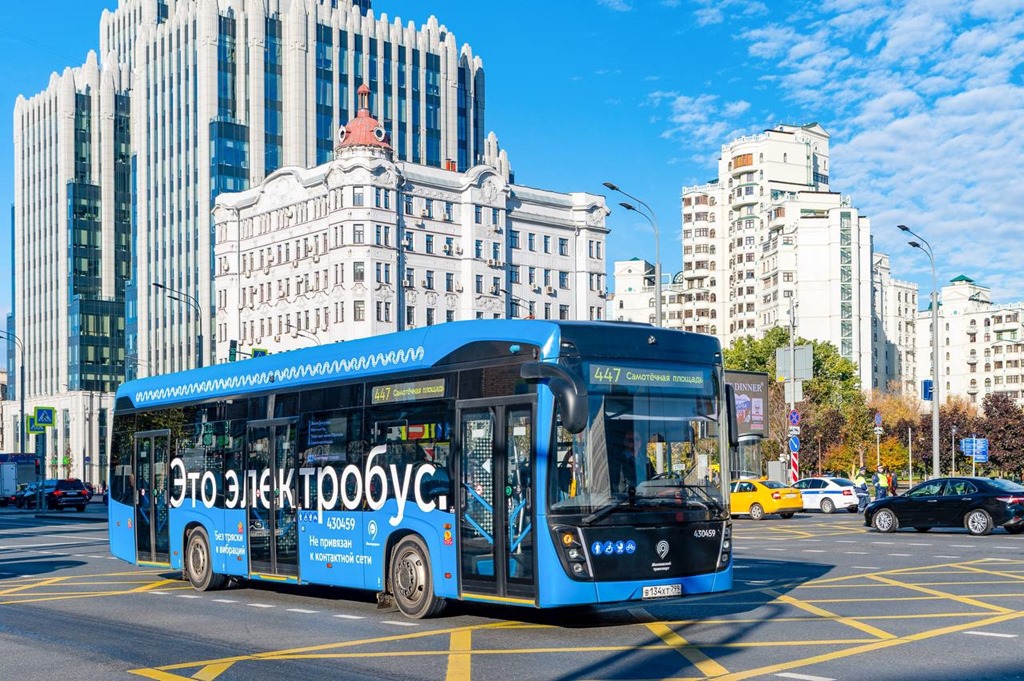 Собянин: удвоим количество электробусов в ближайшие годы