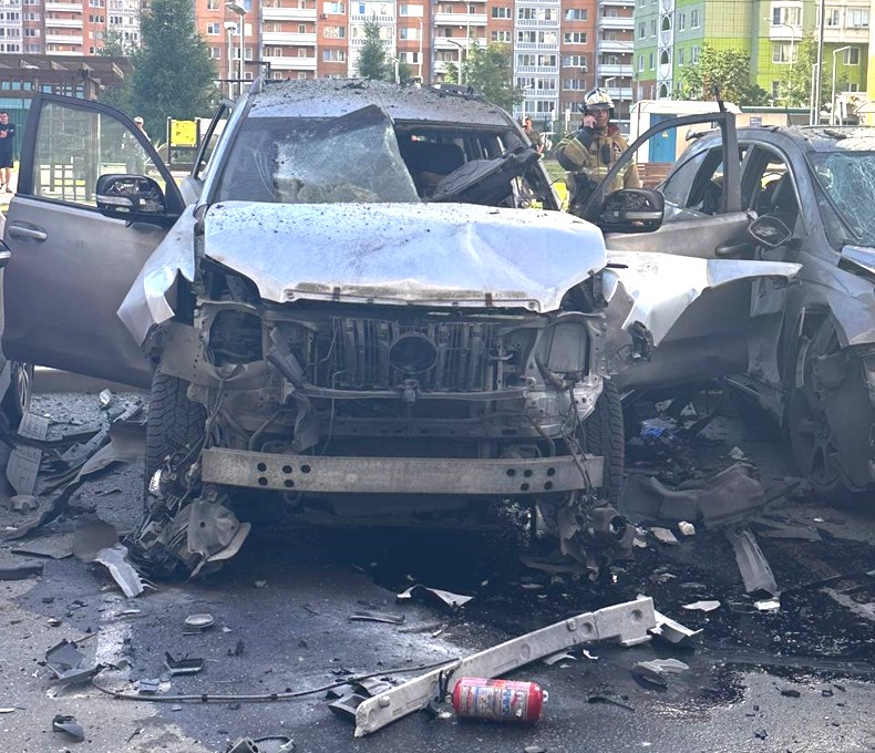 Подорвана машина замначальника центра спутниковой связи Минобороны